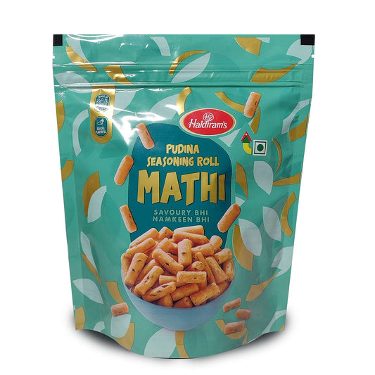 20x Haldiram Pudina Mathi - 170G each - Pack of 20