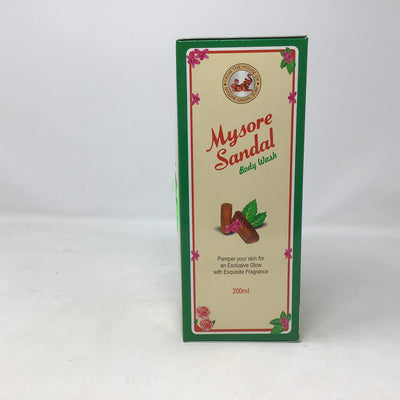 4x Mysore Sandal Body Wash, 200 ml each - Pack of 4