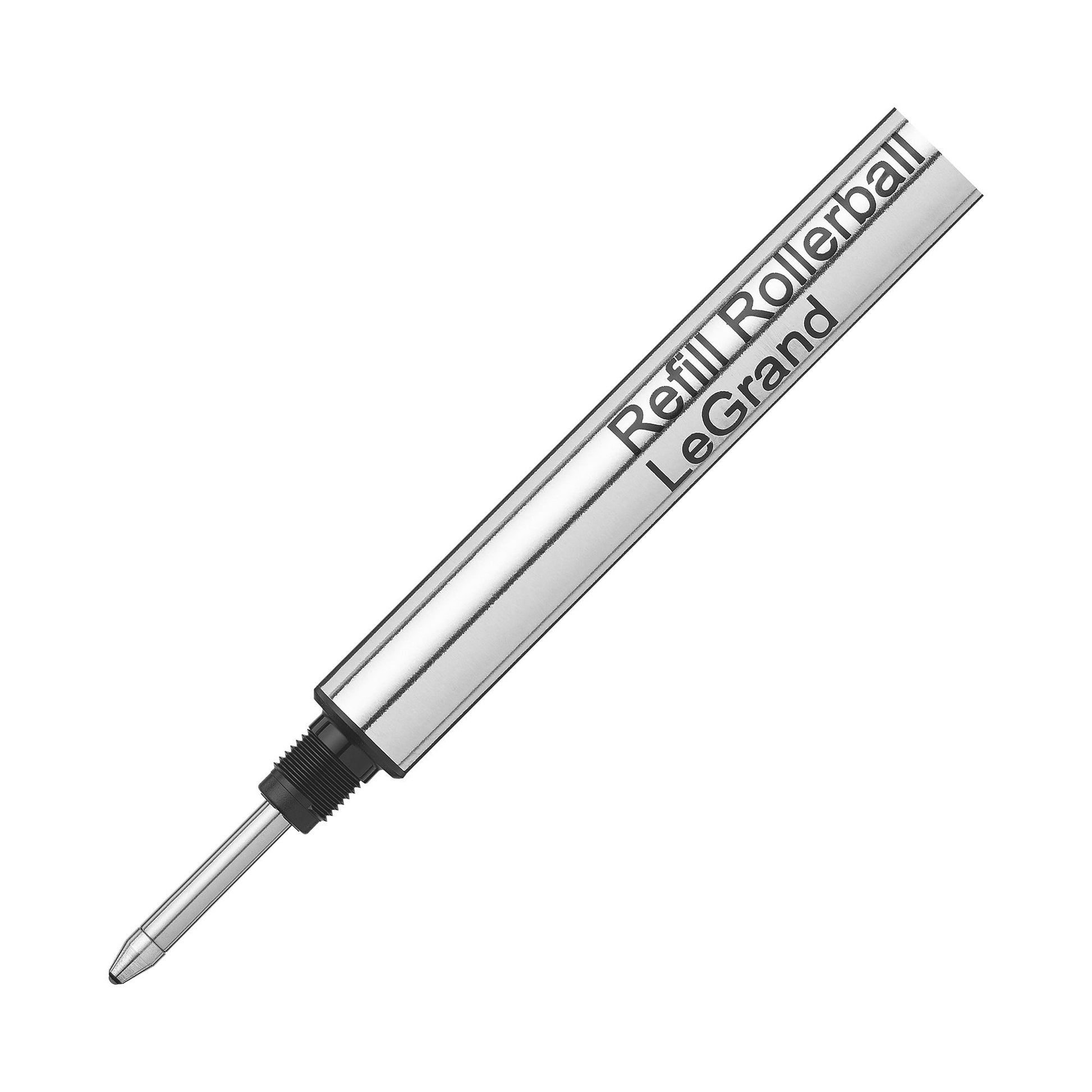 Montblanc Rollerball LeGrand Refills (B) Mystery Black 113840 - Pen Refills for Meisterstück LeGrand Rollerball Pens with a Broad Tip - 2 x Black Pen Cartridges