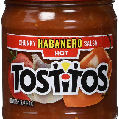 Tostitos Chunky Habanero Hot Salsa 439g