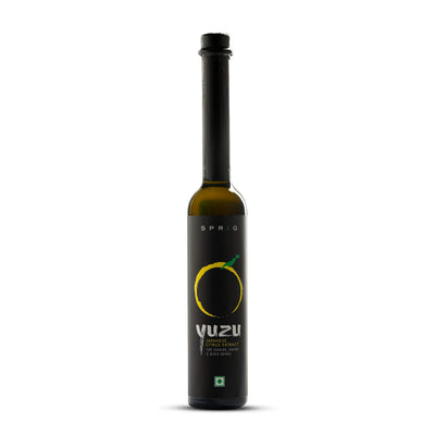 Sprig All Natural Yuzu Extract | From Japanese Yuzu Extract | Yuzu Extract & Flavouring | Yuzu Extract for baking cakes, whipped cream, Pastries, Desserts & Beverages | Vegan | 120 g