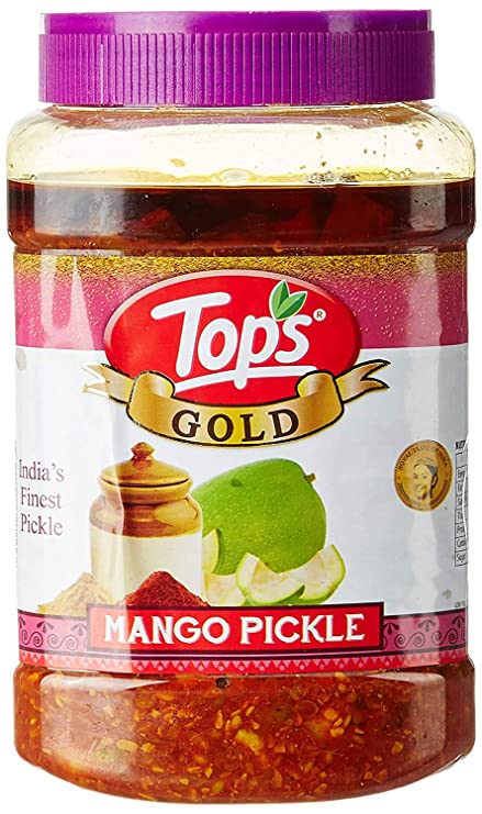 Tops Gold Pickles - Mango, 375g Bottle