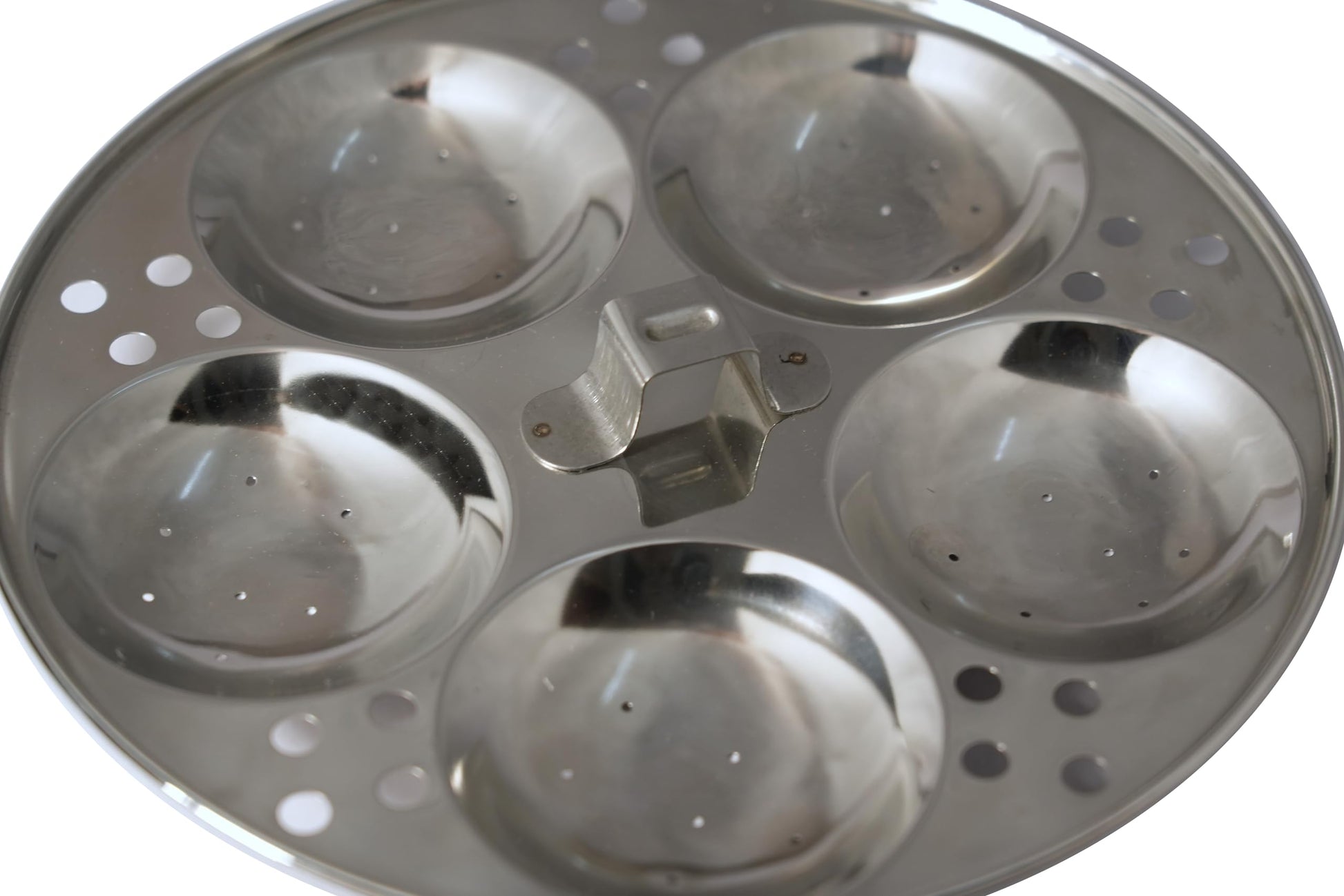 Aashita Shoppe Stainless Steel Idli Cooker/Idli Maker Makes 13 Idlis At Once Comes With 3 Plates.Gas Stove & Induction Compatible