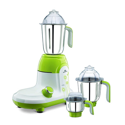 Bajaj Twister Deluxe 750-Watt Mixer Grinder with 3 Jars (White) (Indian Plug)