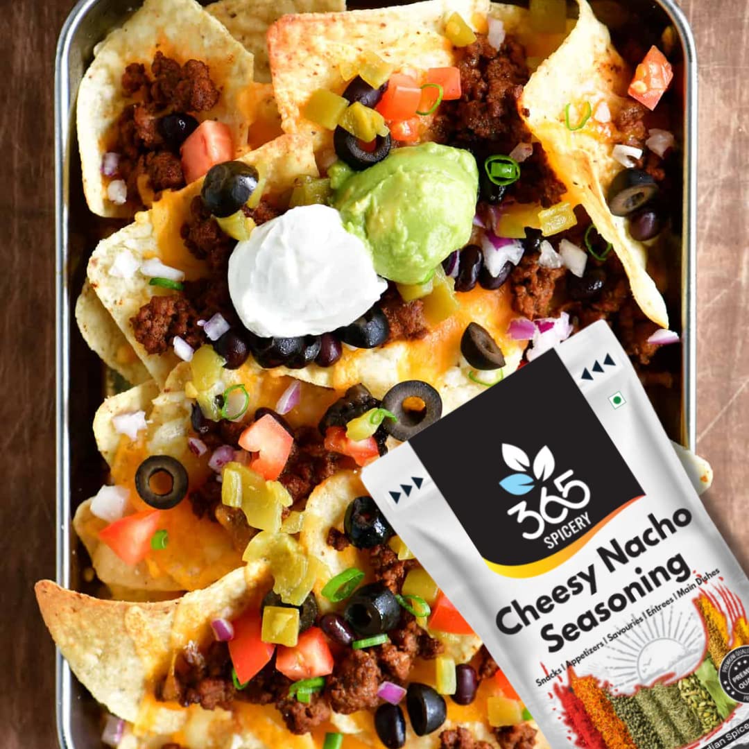 365 SPICERY Cheesy Nacho Seasoning - 100 gm, Jar