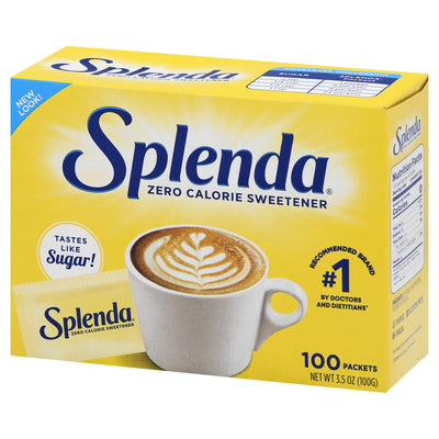 Splenda No Calorie Sweetener Packets, 100g
