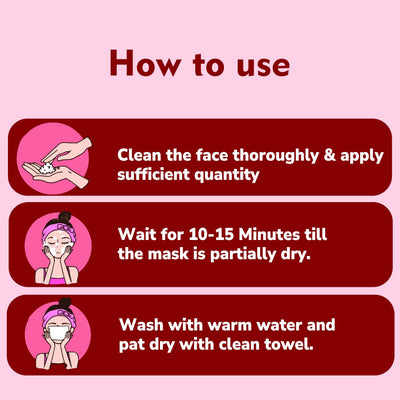 Dermistry Anti Aging Instant Skin Firming Lifting Tightening Retinol Blueberry Vit E Face Pack Mask For Ageing Fine Lines Wrinkles - 50ml