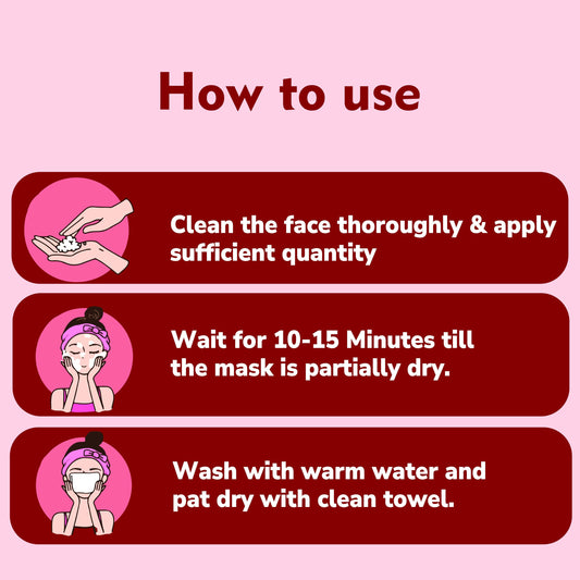 Dermistry Anti Aging Instant Skin Firming Lifting Tightening Retinol Blueberry Vit E Face Pack Mask For Ageing Fine Lines Wrinkles - 50ml