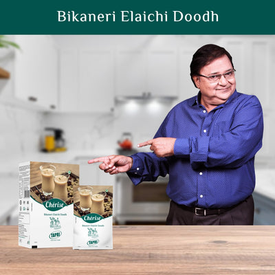Cherise Tapri Premium Bikaneri Elaichi Doodh, Instant Milk Premix (23 g x 7 Sachets)
