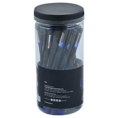 Flair 0.7mm Carbonix Ball Pen Jar Set - Blue Ink