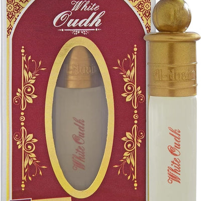 Al-Nuaim |White Oudh |Alcohol Free |Attar Roll On |Luxury Scent with Long Lasting Fragrance For Men & Women |6ml