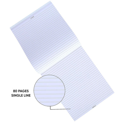 Doms NotePad | 80 Pages | 28.5 x 21.5 cm | Pack of 6