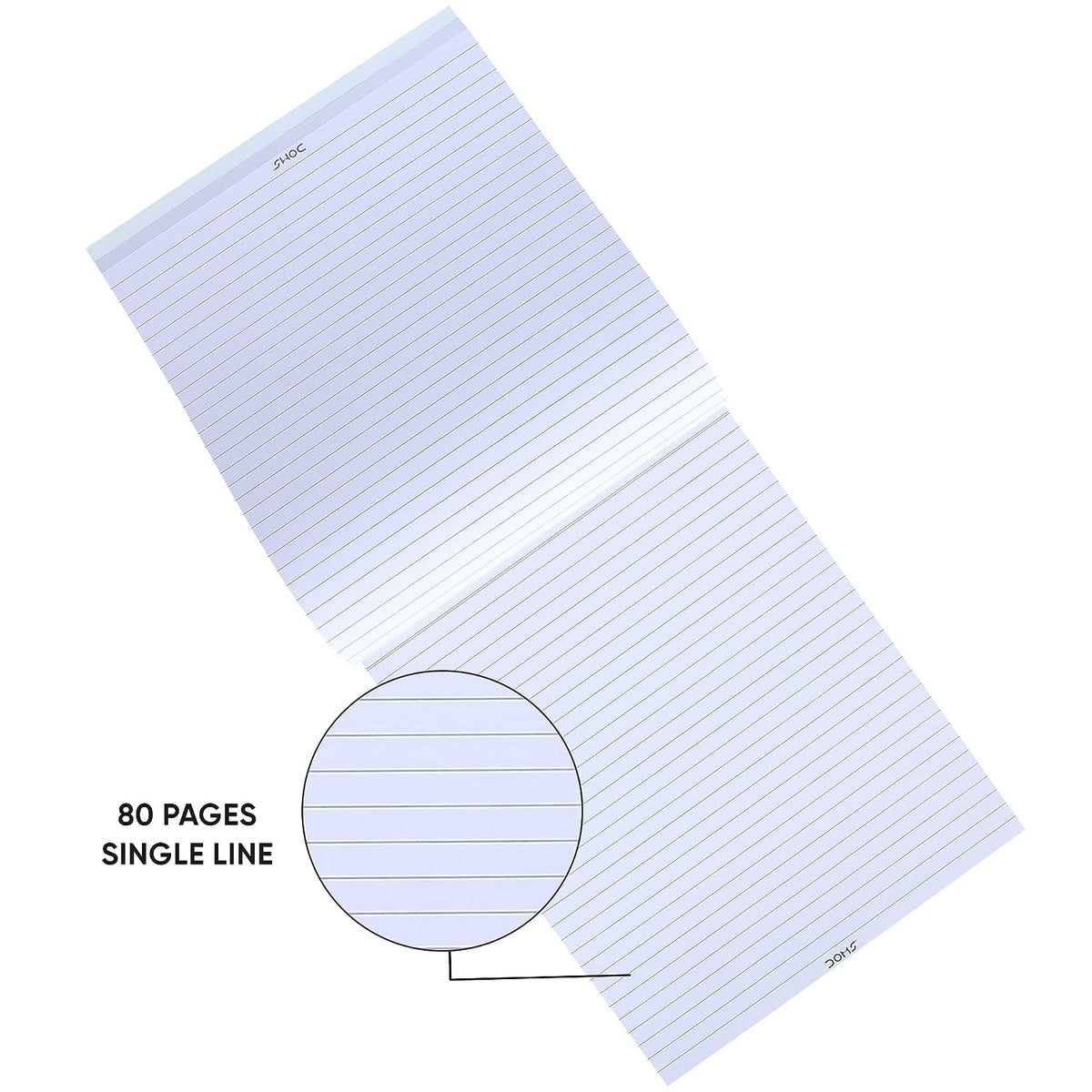 Doms NotePad | 80 Pages | 28.5 x 21.5 cm | Pack of 6