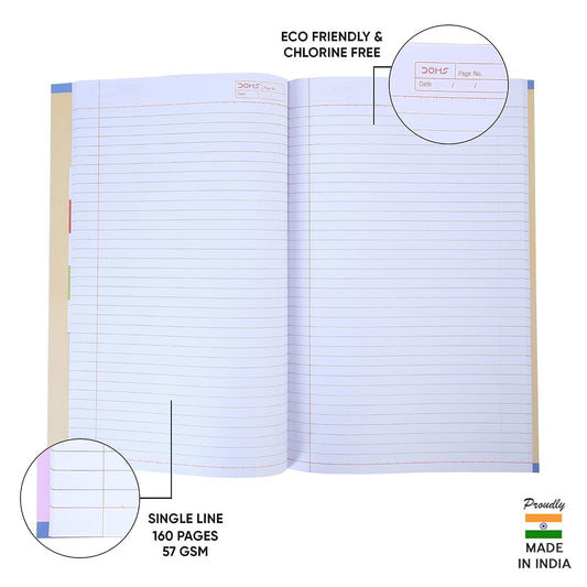 Doms Sports Cars Series Notebook - Single Line
