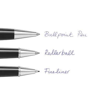 Mont Blanc 2 Rollerball LeGrand Mystery Black Refills 105164