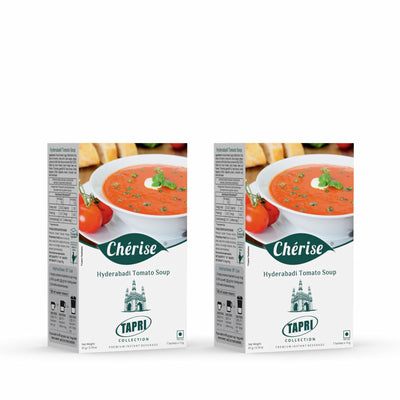 Cherise Tapri Premium Hyderabadi Tomato Soup Premix, 13 g x 7 Sachets (Pack of 2)