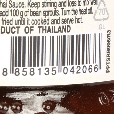 Real THAI Original Thai Cuisine Pad Thai Sauce, 6.08 fl oz ℮ 180 ml