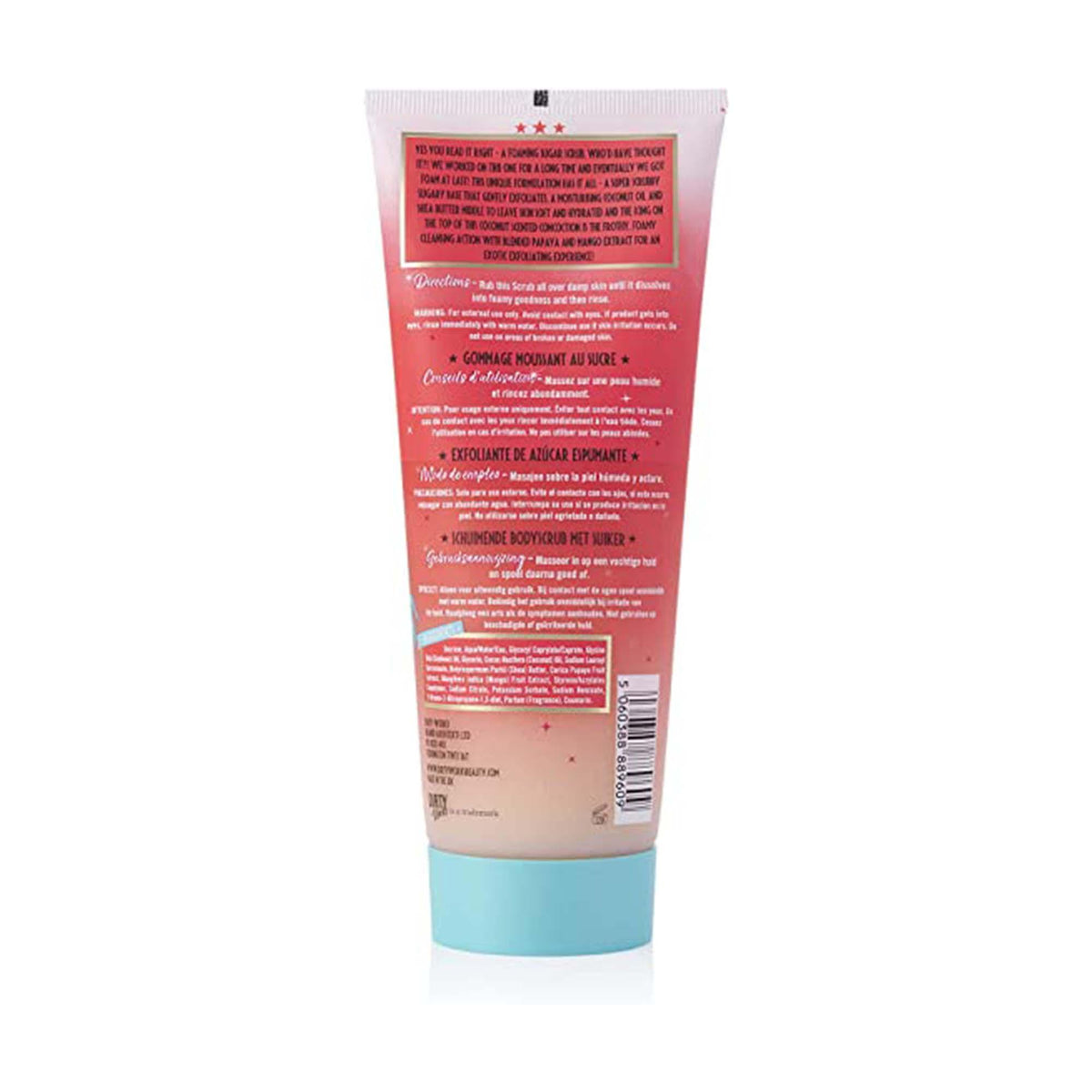 Coconut Foaming Sugar Scrub