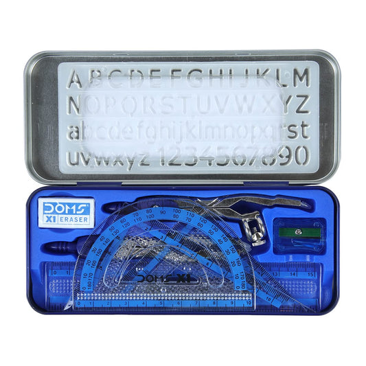 DOMS X1 Premium Math. Draw. Inst. Box 10 Pcs