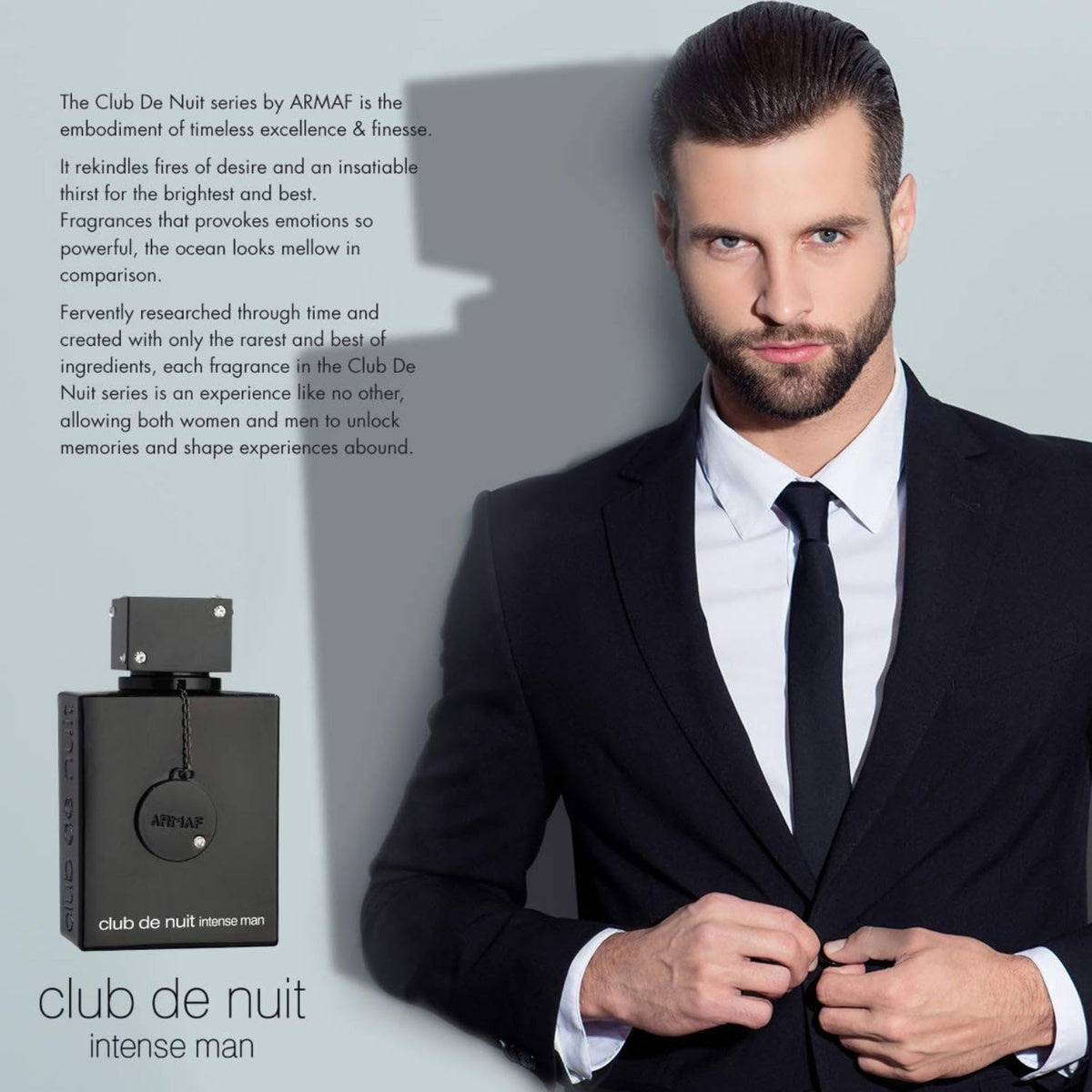 Armaf Club De Nuit Intense Liquid Perfume For Men's EDT, 105ml (Fresh)