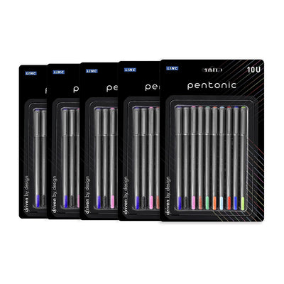 Pentonic 0.7mm Ball Point Pen - Multicolor Ink