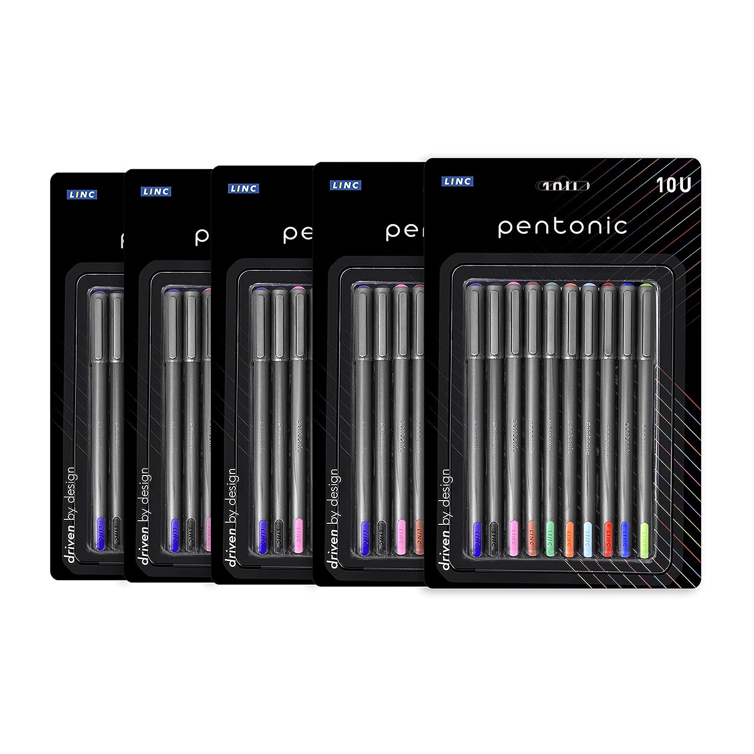Pentonic 0.7mm Ball Point Pen - Multicolor Ink
