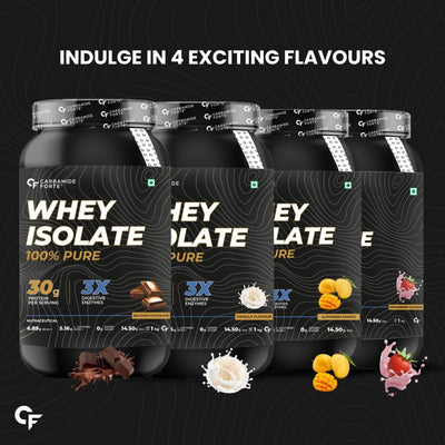 Carbamide Forte Whey Isolate Matrix Protein Powder - 1kg - Cookies and Cream Flavour