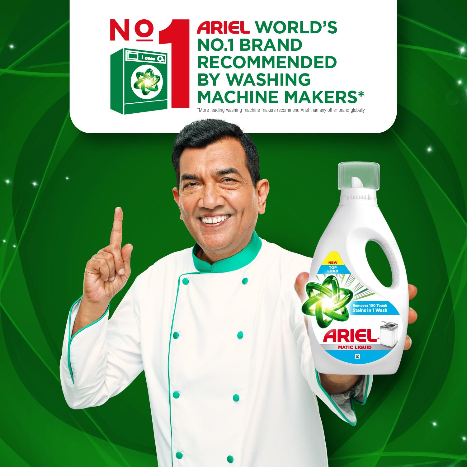 Ariel Top Load Matic Liquid Detergent 3.2 Ltr