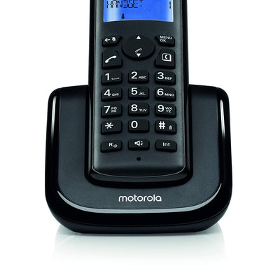 Motorola T201I Digital Cordless Landline Phone (Black)