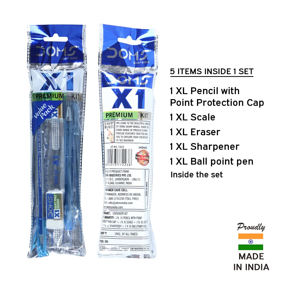 Doms Gifting Range For Kids X1 Pemium Pencil Kit