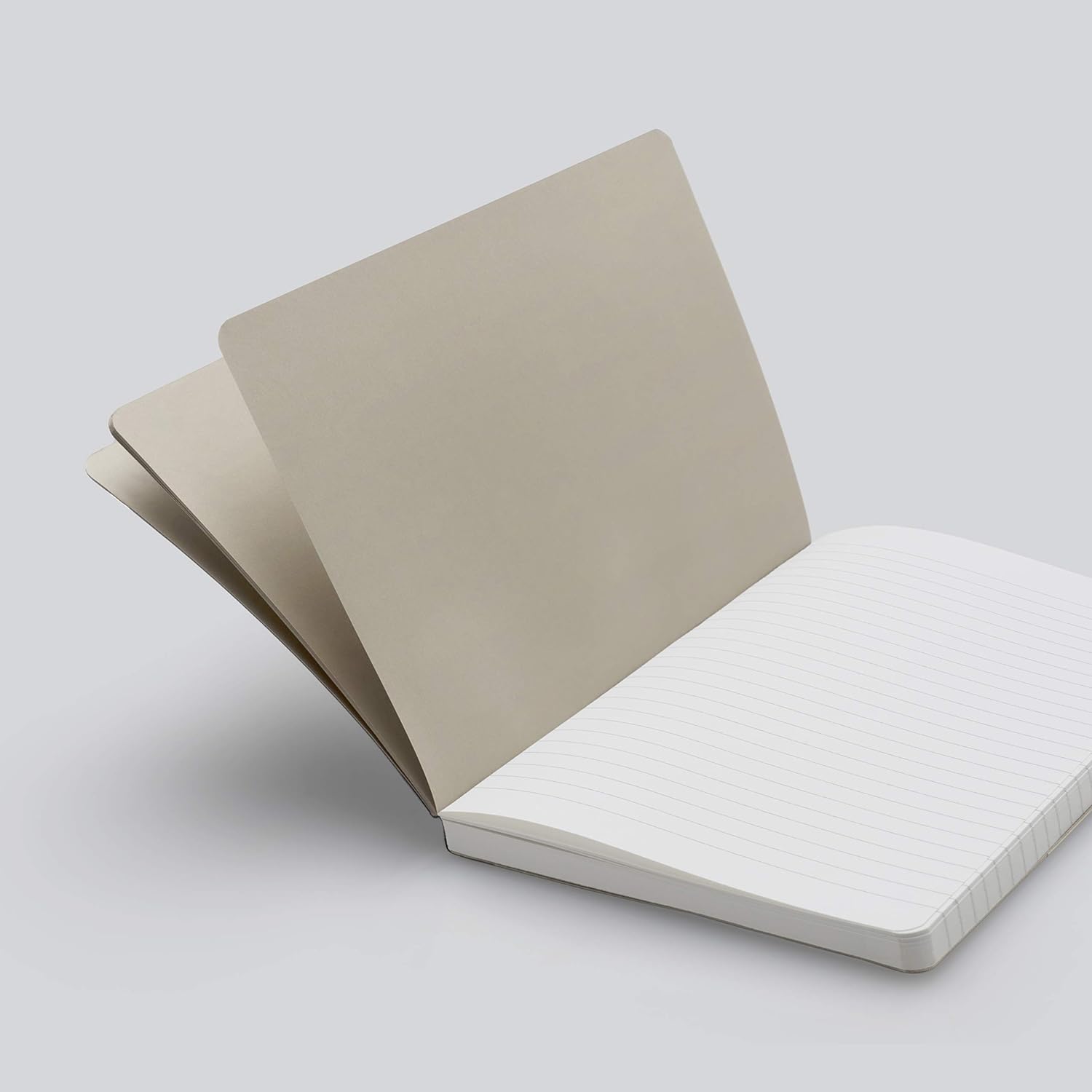 Mypaperclip Note Book, Signature Series, A5, (148 X 210 Mm, 5.83 X 8.27 In.), Ruled, Brown (Sspu192A5-R Brown)