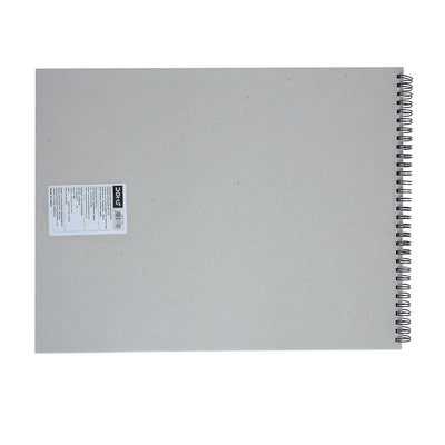 DOMS Wiro Binding Notebook | Sketch Pad | Plain | 110GSM | 50 Pages | 27.5 x 34.7 cm | Pack of 1 | for School, College and Office Use