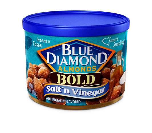 Blue Diamond Almonds, Salt and Vinegar, 170g