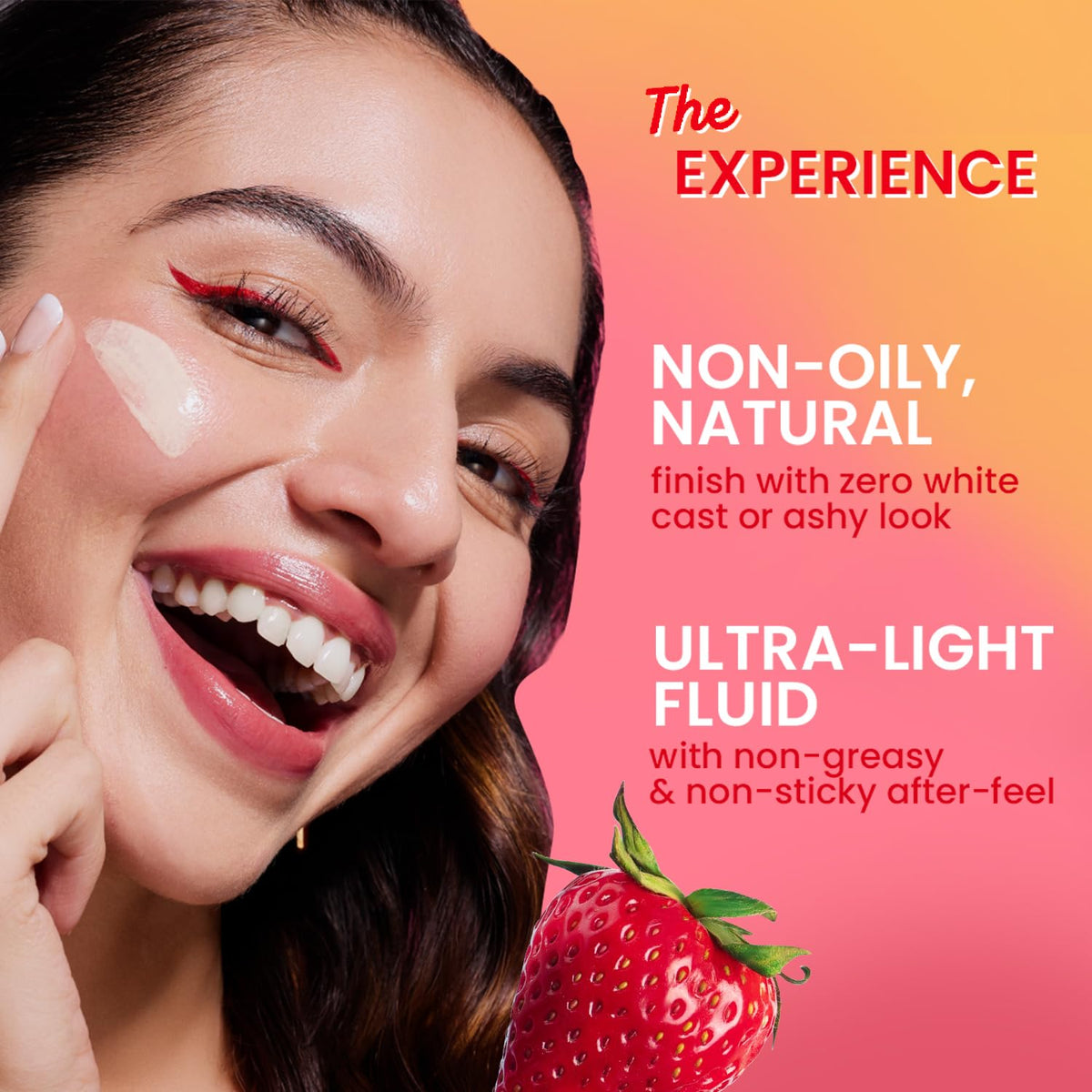 Dot & Key Strawberry Dew Tinted Sunscreen SPF 50+ Pa++++ - 01 Porcelain In- Vivo Tested | Protection Against UVA & UVB | Broad Spectrum, Water & Sweat resistant | For All Skin Types | 50ml