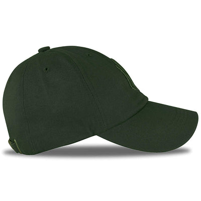 Cap for Men Women Topi Unisex Head Branded Boy's Girl's Caps Adjustable Strap Summer Sports Cricket Gym Dance Cotton Free Size Woolen Fashion Baseball Hip hop Helmet Winter Snapback (Green)