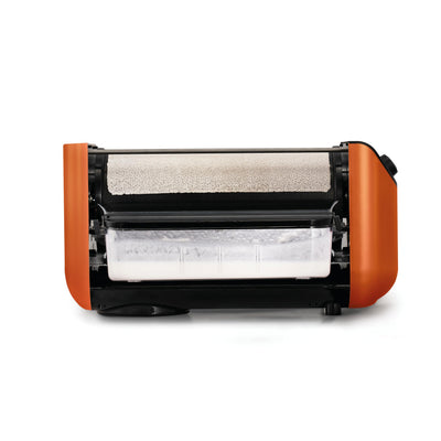 EVOCHEF EC Flip Automatic Dosa Maker, 1-Minute Dosas, 360° Food Grade Coated Roller, Easy Cooking Time & Thickness Control, Touch Controls, Compact & Portable, 1600W, 1 Year Warranty, Metallic Orange