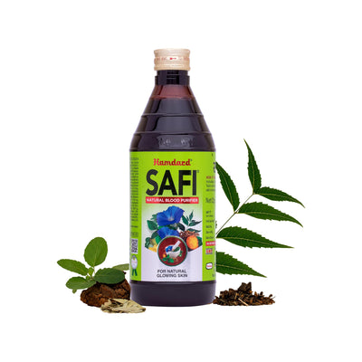 2x Hamdard Safi Blood Purifier Syrup for Healthy & Glowing Skin -  500ml each (Pack of 2)