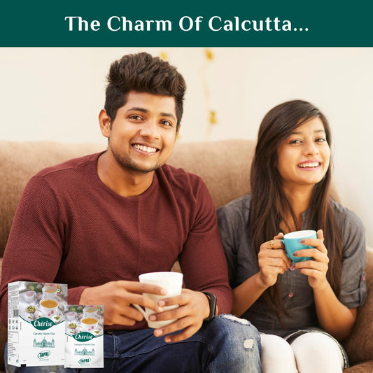 Cherise Tapri Premium Calcutta Elaichi Chai, Instant Tea Premix (23 g x 7 Sachets)