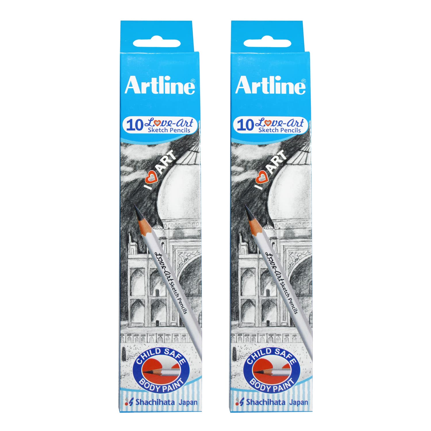 Artline Love Art Ultra Dark Sketch Pencil Set