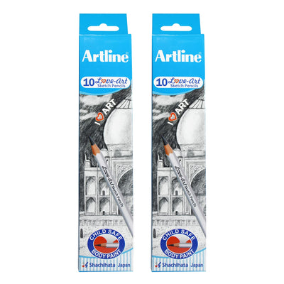 Artline Love Art Ultra Dark Sketch Pencil Set