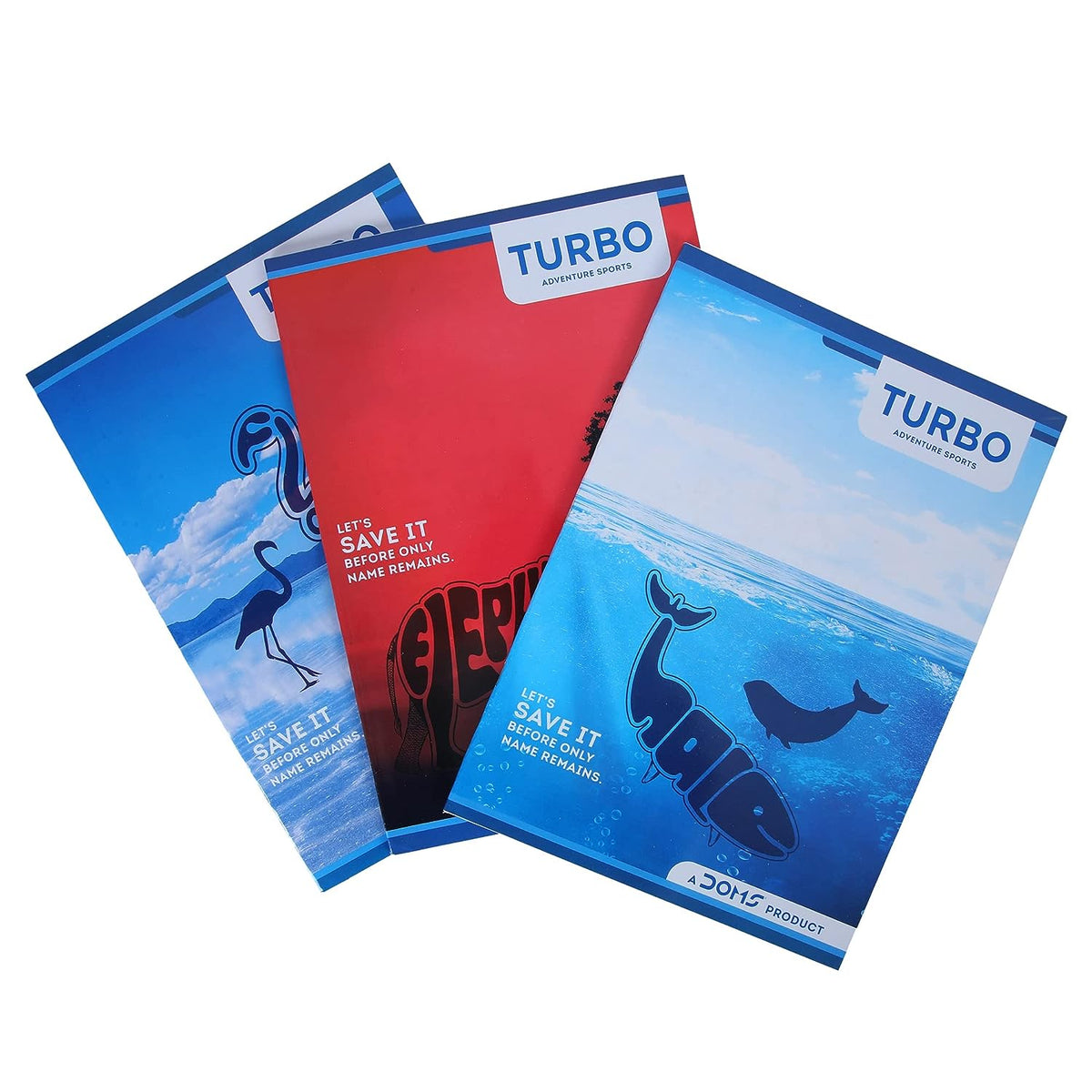 Doms Adventure Sports Series Turbo Notebook - A4 - Unruled