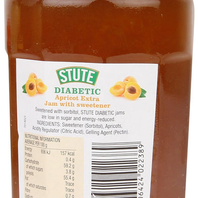 Stute Apricot Extra Jam Bottle, 430 gram