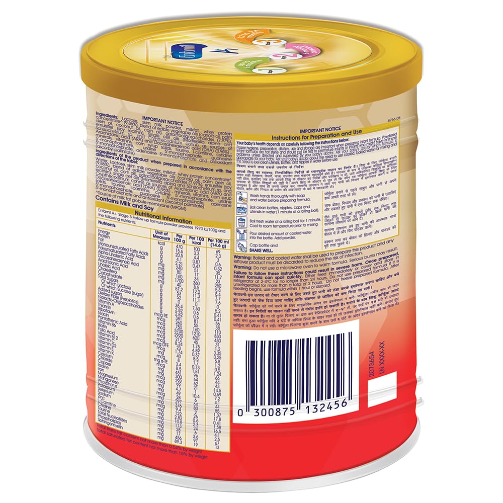 Enfamil A+ Stage 3: Follow-up Formula (12 to 24 months) - 400g