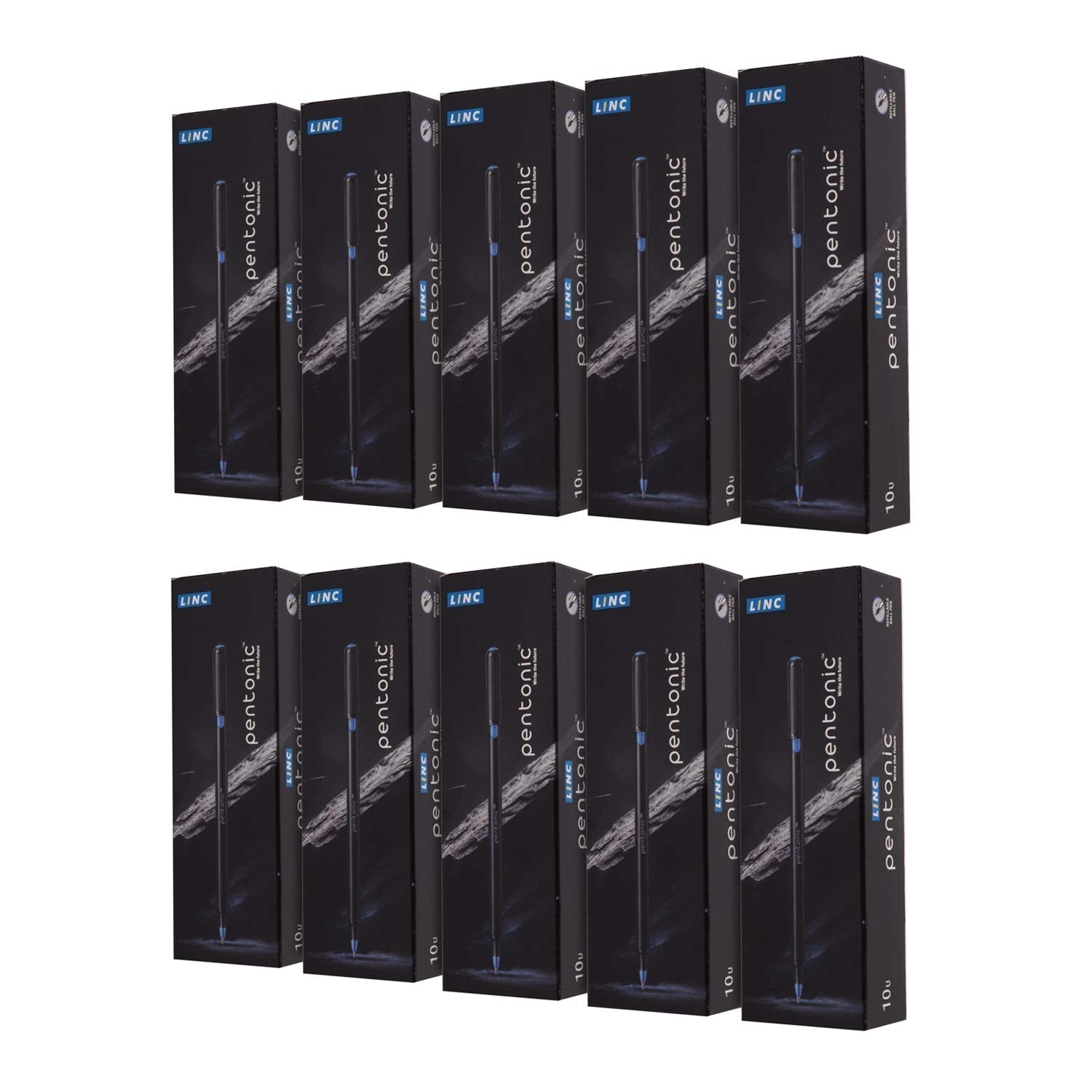 Pentonic 0.7mm Blister Ball Point Pen - Black Ink
