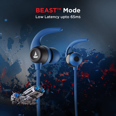 boAt Rockerz 255 Neo in-Ear Bluetooth Neckband with Mic with ENx Tech, Smart Magnetic Buds, ASAP Charge, Upto 25 Hours Playback, 12MM Drivers, Beast Mode, Dual Pairing (Furious Blue)