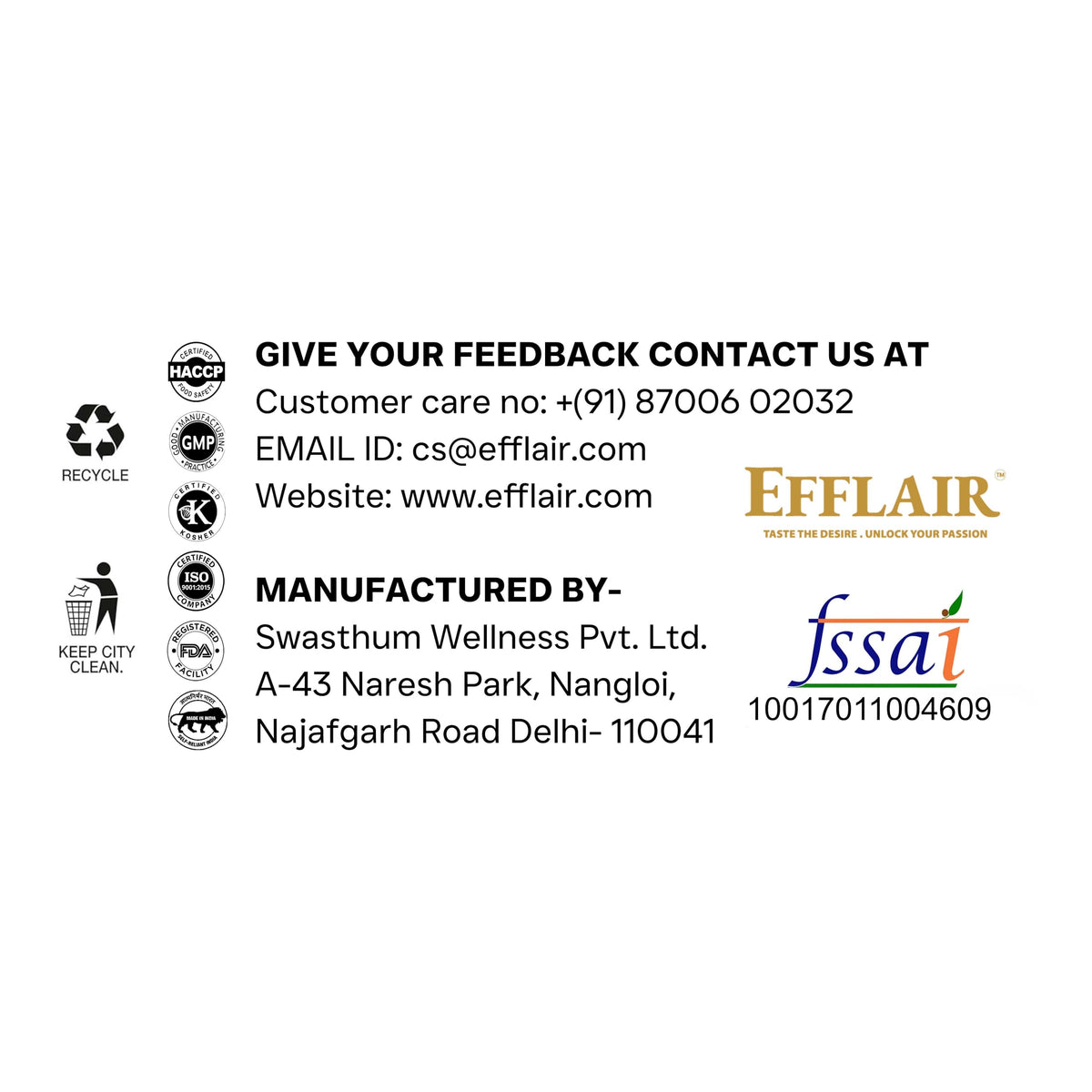 Efflair Premium Chocolate for Men & Women | Indulgence with Natural Herbs | Romantic Gift | Gluten-Free & Vegan | 2x20g