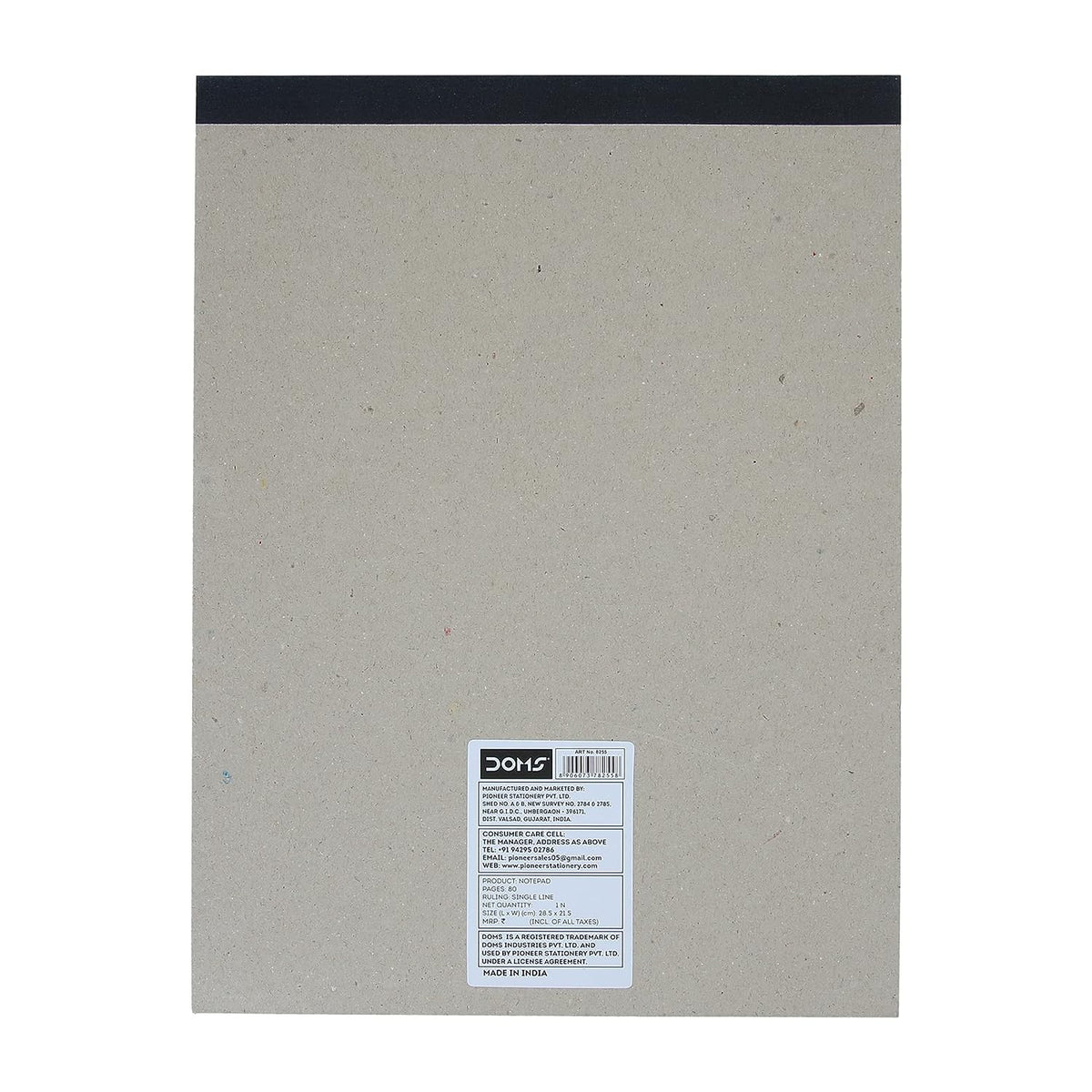 Doms NotePad | 80 Pages | 28.5 x 21.5 cm | Pack of 6