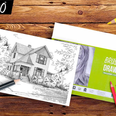 Brustro Artists' Drawing Paper 200 gsm 56 x 76 cm (20 sheets)