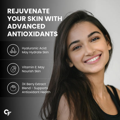 Carbamide Forte Japanese Reduced L Glutathione Effervescent Tablet 600mg for Skin Health | L Glutathione Effervescent Tablet with Vitamin C Hyaluronic Acid, Vitamin E,& Biotin– 15 Glutathione Effervescent Tablets