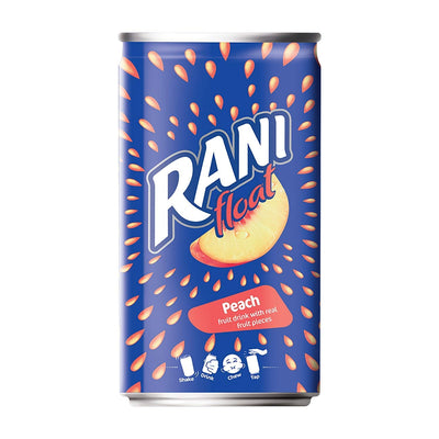 Rani Rani Peach Float Jar, 6 X 180 G, Vegetarian